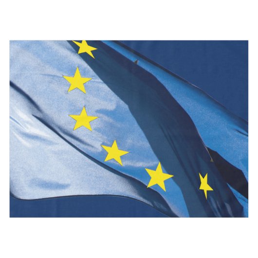 Europese vlag tafelkleed (Voorkant (Horizontaal))