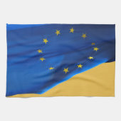 Europese vlag theedoek (Horizontaal)
