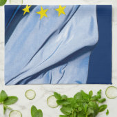 Europese vlag theedoek (Gevouwen)