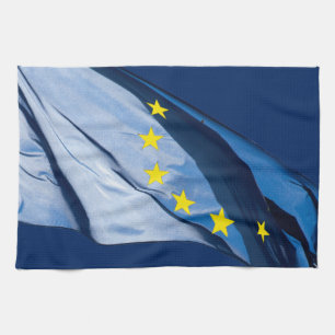 Europese vlag theedoek