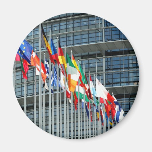 Europese vlaggen magneet (Voorkant)