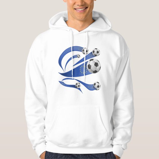 Europese Voetbal Hoodie (Voorkant)