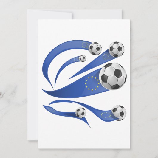 Europese Voetbal Kaart (Voorkant)