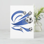 Europese Voetbal Kaart (Staand voorkant)
