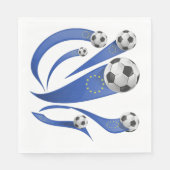 Europese Voetbal Servet (Voorkant)