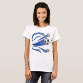 Europese Voetbal T-shirt (Voorkant volledig)