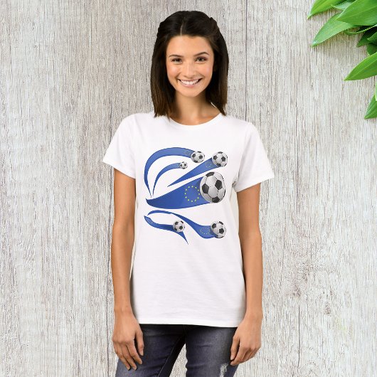 Europese Voetbal T-shirt