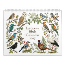 Europese Vogels - Tweepagina 2027