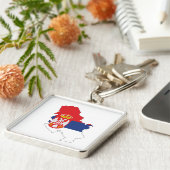 Europese wapenstilstand sleutelhanger (Zijkant)