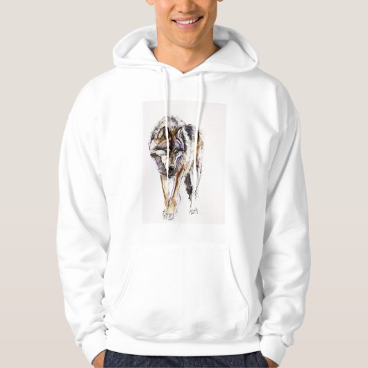 Europese Wolf Hoodie (Voorkant)