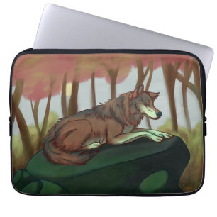 Europese Wolf Laptop Sleeve