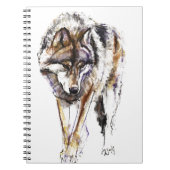Europese Wolf Notitieboek (Voorkant)
