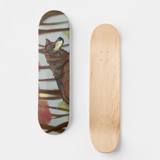 Europese Wolf Persoonlijk Skateboard (Voorkant)