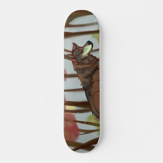 Europese Wolf Persoonlijk Skateboard (Voorkant)