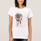Europese Wolf T-shirt (Voorkant)