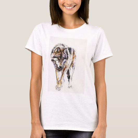 Europese Wolf T-shirt (Voorkant)