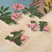 Europese Zomer Stads Kanaal Puzzel (Zijkant)