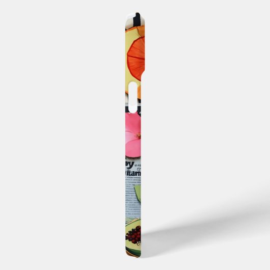 Europese zomer strand preppy collage scrapbook Case-Mate iPhone case (Achterkant / Rechts)