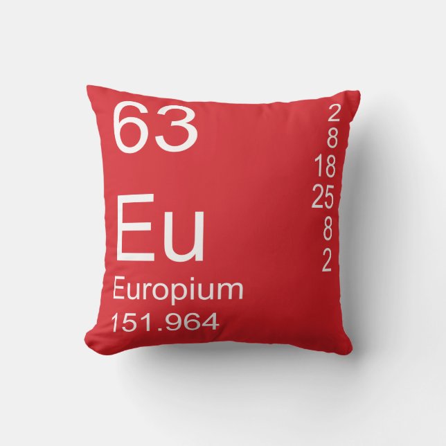 Europium Kussen (Voorkant)
