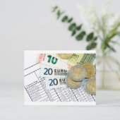 Euros Briefkaart (Staand voorkant)