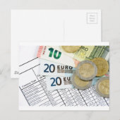 Euros Briefkaart (Voorkant / Achterkant)