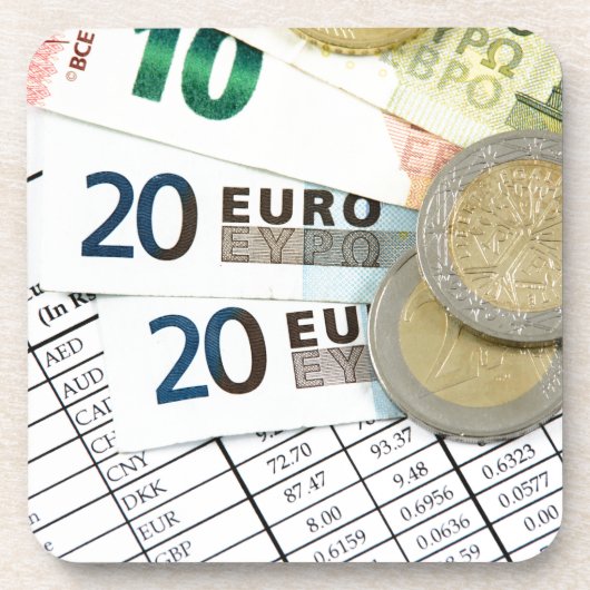 Euros Drankjes Onderzetter (Voorkant)