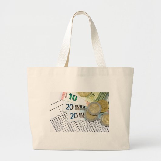 Euros Grote Tote Bag (Voorkant)