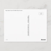 Eurostar Italia ETR 460 bij Roma Termini. Briefkaart (Achterkant)