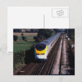 Eurostar-reizigerstrein Briefkaart (Voorkant / Achterkant)