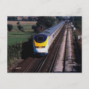 Eurostar-reizigerstrein Briefkaart