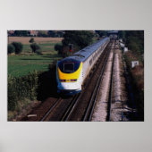 Eurostar-reizigerstrein Poster (Voorkant)