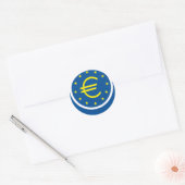 Eurosymboliek - Europese erfenis Ronde Sticker (Envelop)