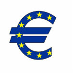 eurovalsymbool geldteken staand fotobeeldje<br><div class="desc">eurovalsymbool geldteken</div>