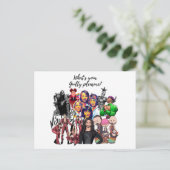 Eurovision Songcontest 2024 Malmo Sweden Singing Briefkaart (Staand voorkant)