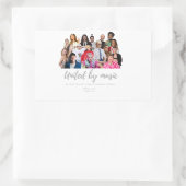 Eurovision Songcontest 2024 Unisex T-shirt Sweden  Rechthoekige Sticker (Tas)