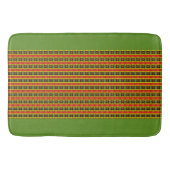 Eurydice Bath Mat w/ Green Trim (Voorkant)