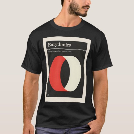 Eurythmics Retro Gig T-shirt (Voorkant)