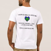 Eusapient Vegan T-shirt (Achterkant)