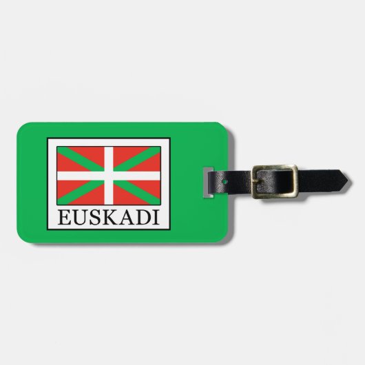 Euskadi Bagagelabel (Voorkant horizontaal)