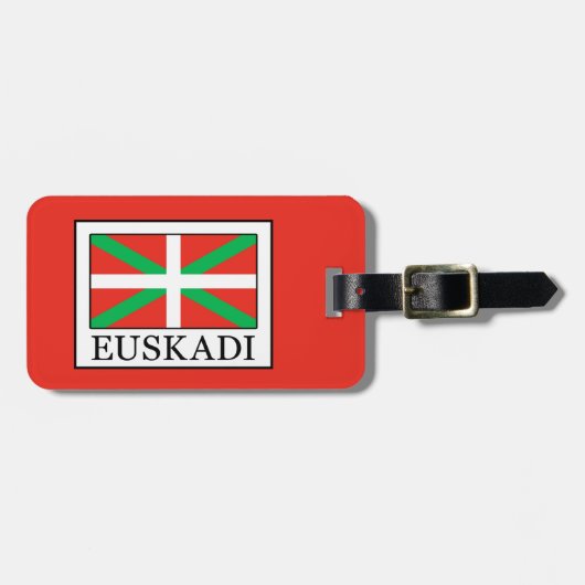 Euskadi Bagagelabel (Voorkant horizontaal)