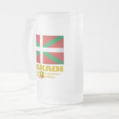 Euskadi (Baskenland) Matglas Bierpul (Voorkant links)