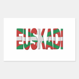 Euskadi - Basque flag Rechthoekige Sticker