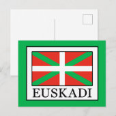Euskadi Briefkaart (Voorkant / Achterkant)
