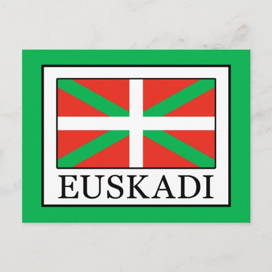 Euskadi Briefkaart (Voorkant)