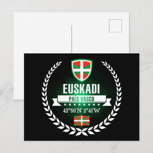 Euskadi Briefkaart (Voorkant / Achterkant)