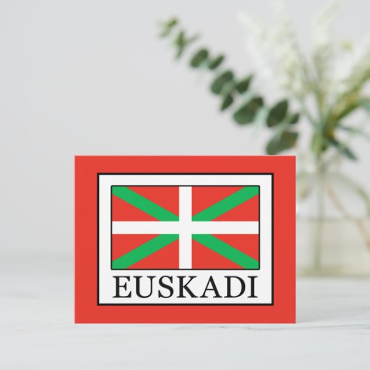 Euskadi Briefkaart (Staand voorkant)