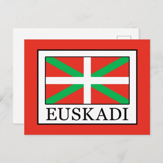 Euskadi Briefkaart (Voorkant / Achterkant)