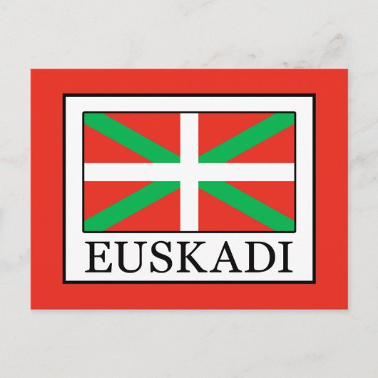Euskadi Briefkaart (Voorkant)
