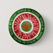 Euskadi Euskal Herria Ronde Button 5,7 Cm (Voorkant)