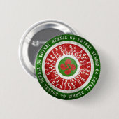 Euskadi Euskal Herria Ronde Button 5,7 Cm (Voorkant /achterkant)